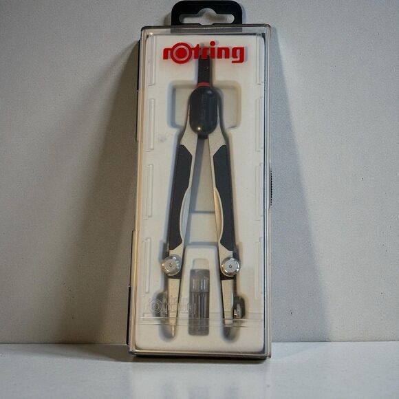 ROtring Compact Giant Universal Drawing Compass Technical Drafting Made Germany - Picture 1 of 8